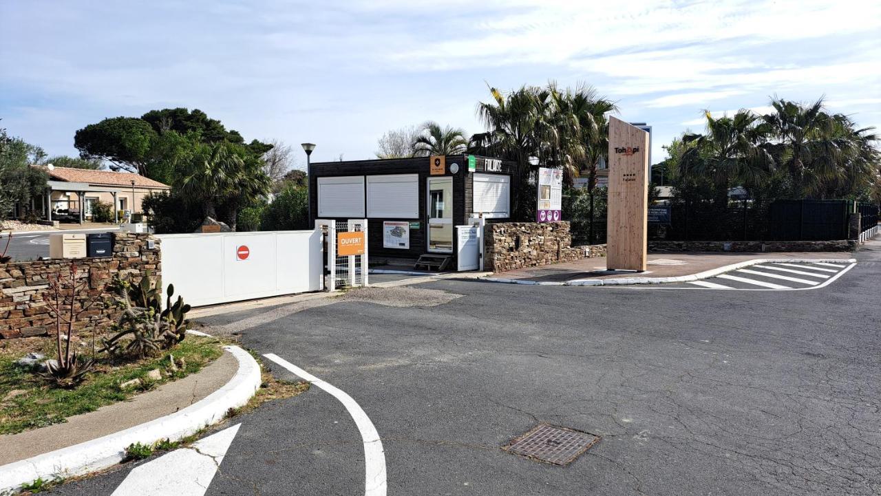 Mobile Home Climatise 3 Chambres A Narbonne Plage Exterior foto